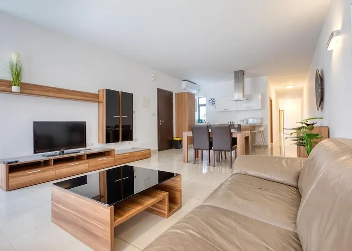 Lejlighed Stylish Balluta Bay Scape, 3bd *